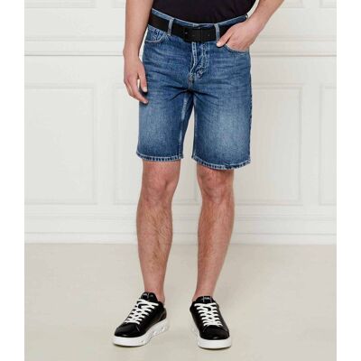Karl Lagerfeld Jeans Jeansowe szorty Regular Fit granatowy 33 Karl Lagerfeld Jeans Jeansowe szorty Regular Fit granatowy 33