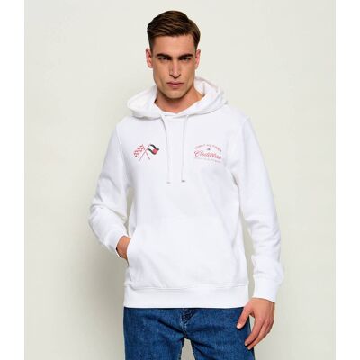 Bluza Tommy Hilfiger X Cadillac Formula 1 Regular Fit biały XL Bluza Tommy Hilfiger X Cadillac Formula 1 Regular Fit biały XL