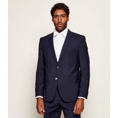 Boss BLACK Wełniana marynarka H-Jasper-MM-C-224 Regular Fit granatowy 54 Boss BLACK Wełniana marynarka H-Jasper-MM-C-224 Regular Fit granatowy 54