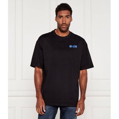 Hugo Blue T-shirt Nilte Loose fit czarny L Hugo Blue T-shirt Nilte Loose fit czarny L