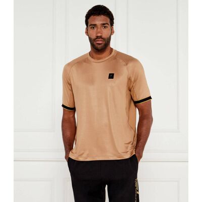 EA7 T-shirt Modern fit beżowy S EA7 T-shirt Modern fit beżowy S