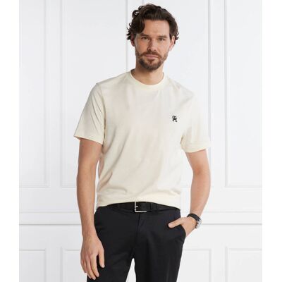 Tommy Hilfiger T-shirt MONOGRAM IMD TEE Regular Fit ecru XXL Tommy Hilfiger T-shirt MONOGRAM IMD TEE Regular Fit ecru XXL