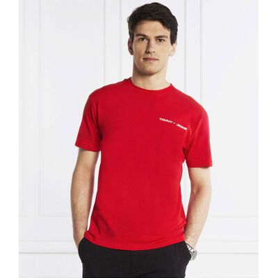 Tommy Jeans T-shirt TJM CLSC Regular Fit czerwony M Tommy Jeans T-shirt TJM CLSC Regular Fit czerwony M