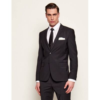 HUGO Wełniana marynarka ArtiM204X Slim Fit czarny 56 HUGO Wełniana marynarka ArtiM204X Slim Fit czarny 56