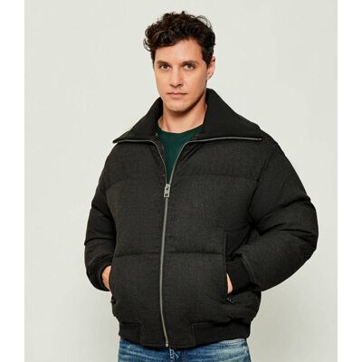 HUGO Kurtka bomber Belgo2541 Regular Fit czarny M HUGO Kurtka bomber Belgo2541 Regular Fit czarny M