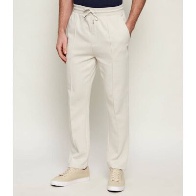 US Polo ASSN Spodnie dresowe INTERLOCK PINTUCK Regular Fit beżowy M US Polo ASSN Spodnie dresowe INTERLOCK PINTUCK Regular Fit beżowy M