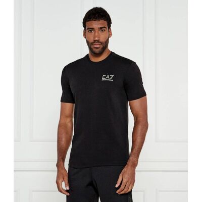 EA7 T-shirt Slim Fit czarny XXL EA7 T-shirt Slim Fit czarny XXL
