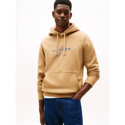 Tommy Hilfiger Bluza OVAL GRAPHIC Relaxed fit camel M Tommy Hilfiger Bluza OVAL GRAPHIC Relaxed fit camel M