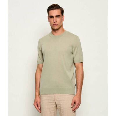 Boss BLACK Wełniany sweter H-Umauro Regular Fit zielony S Boss BLACK Wełniany sweter H-Umauro Regular Fit zielony S