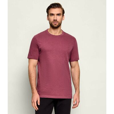 Boss ORANGE T-shirt Tegood Regular Fit bordowy XXL Boss ORANGE T-shirt Tegood Regular Fit bordowy XXL