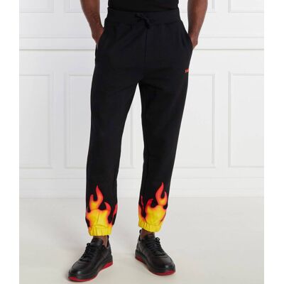 HUGO Spodnie dresowe Doblo Regular Fit czarny L HUGO Spodnie dresowe Doblo Regular Fit czarny L