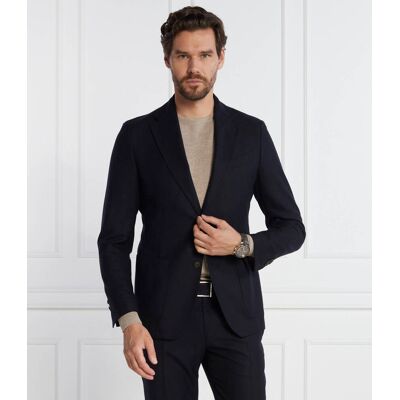 Windsor Wełniana marynarka Slim Fit granatowy 56 Windsor Wełniana marynarka Slim Fit granatowy 56