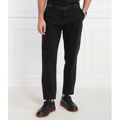 HUGO Spodnie Zeebo233D Regular Fit czarny 30/32 HUGO Spodnie Zeebo233D Regular Fit czarny 30/32