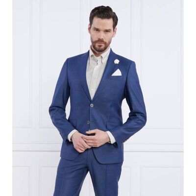 Joop! Wełniana marynarka Hawker Slim Fit niebieski 52 Joop! Wełniana marynarka Hawker Slim Fit niebieski 52