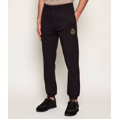 BLACK Spodnie dresowe Wei Boss x Chinese New Year Relaxed fit czarny L BLACK Spodnie dresowe Wei Boss x Chinese New Year Relaxed fit czarny L