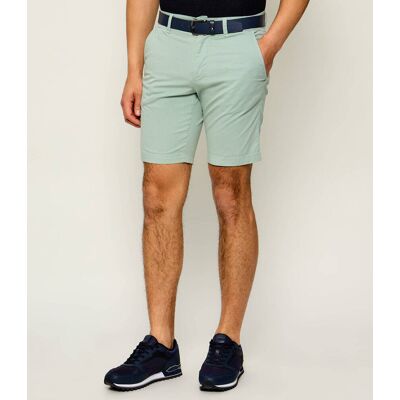 Boss ORANGE Szorty Chino_1 Slim Fit zielony 33 Boss ORANGE Szorty Chino_1 Slim Fit zielony 33