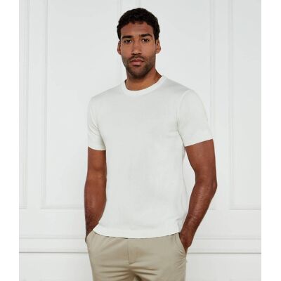 Calvin Klein T-shirt Regular Fit ecru S Calvin Klein T-shirt Regular Fit ecru S