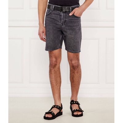Karl Lagerfeld Jeans Jeansowe szorty Relaxed fit czarny 34 Karl Lagerfeld Jeans Jeansowe szorty Relaxed fit czarny 34