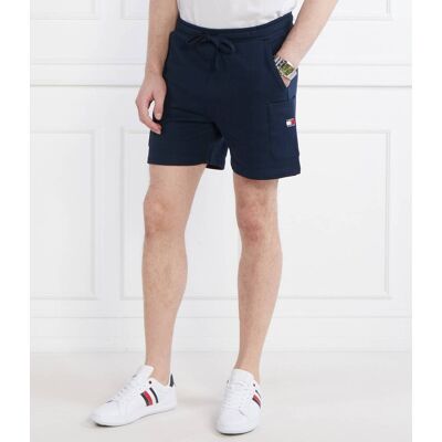 Tommy Jeans Szorty Regular Fit granatowy M Tommy Jeans Szorty Regular Fit granatowy M