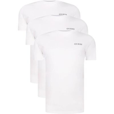 Guess Underwear T-shirt 3-pack Regular Fit biały L Guess Underwear T-shirt 3-pack Regular Fit biały L