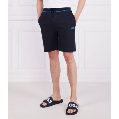 Boss BLACK Szorty Tracksuit Regular Fit granatowy M Boss BLACK Szorty Tracksuit Regular Fit granatowy M