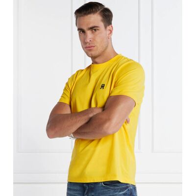 Tommy Hilfiger T-shirt MONOGRAM IMD TEE Regular Fit żółty XXL Tommy Hilfiger T-shirt MONOGRAM IMD TEE Regular Fit żółty XXL