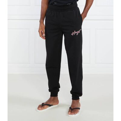 Hugo Bodywear Spodnie dresowe Varsity Pants Regular Fit czarny XL Hugo Bodywear Spodnie dresowe Varsity Pants Regular Fit czarny XL