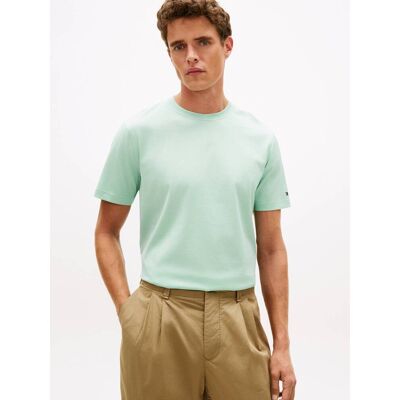 Tommy Hilfiger T-shirt ESSENTIAL Regular Fit mercerised miętowy M Tommy Hilfiger T-shirt ESSENTIAL Regular Fit mercerised miętowy M