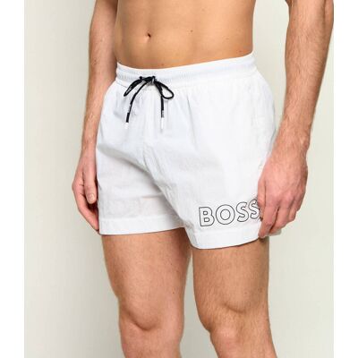 Boss BLACK Szorty kąpielowe Regular Fit biały M Boss BLACK Szorty kąpielowe Regular Fit biały M
