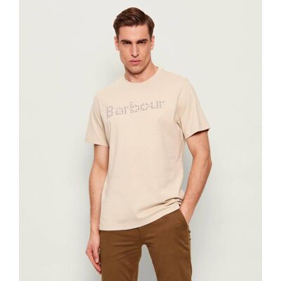 Barbour T-shirt Kilnwick Regular Fit beżowy XL Barbour T-shirt Kilnwick Regular Fit beżowy XL