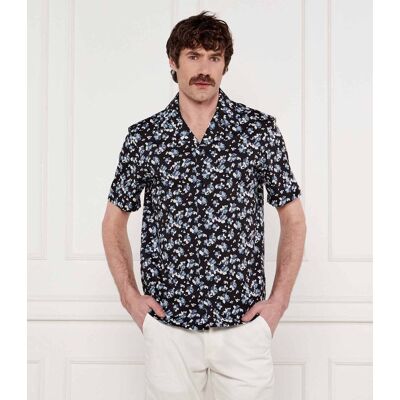 Michael Kors Koszula FLORAL Relaxed fit czarny M Michael Kors Koszula FLORAL Relaxed fit czarny M