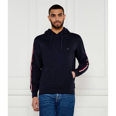 Tommy Hilfiger Bluza GLOBAL STRIPE Regular Fit granatowy S Tommy Hilfiger Bluza GLOBAL STRIPE Regular Fit granatowy S