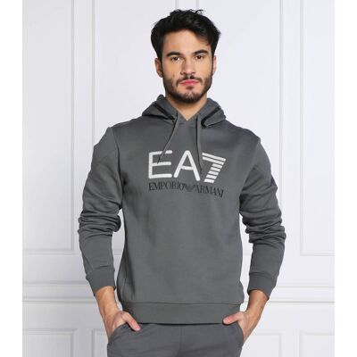 EA7 Bluza Regular Fit szary S EA7 Bluza Regular Fit szary S