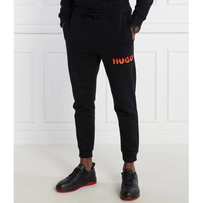 HUGO Spodnie dresowe Drada Regular Fit czarny M HUGO Spodnie dresowe Drada Regular Fit czarny M