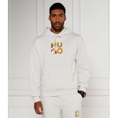 HUGO Bluza Diridood Regular Fit biały M HUGO Bluza Diridood Regular Fit biały M