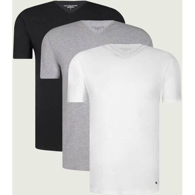 Tommy Hilfiger Underwear T-shirt 3-pack Slim Fit szary XL Tommy Hilfiger Underwear T-shirt 3-pack Slim Fit szary XL