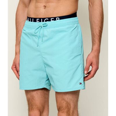 Tommy Hilfiger Szorty kąpielowe Regular Fit turkusowy XXL Tommy Hilfiger Szorty kąpielowe Regular Fit turkusowy XXL
