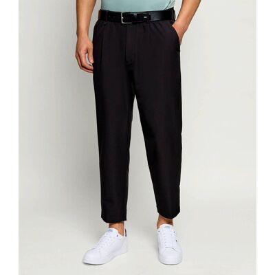 Boss GREEN Spodnie T_Convert-Pleat Tapered fit stretch czarny 54 Boss GREEN Spodnie T_Convert-Pleat Tapered fit stretch czarny 54