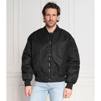 Calvin Klein Jeans Kurtka bomber Regular Fit czarny XXL Calvin Klein Jeans Kurtka bomber Regular Fit czarny XXL