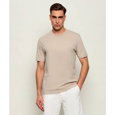 Boss BLACK T-shirt Thompson Regular Fit beżowy M Boss BLACK T-shirt Thompson Regular Fit beżowy M