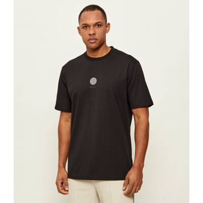Boss GREEN T-shirt TS_Terrace Graphic Regular Fit stretch czarny XL Boss GREEN T-shirt TS_Terrace Graphic Regular Fit stretch czarny XL