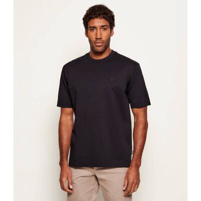 Boss BLACK T-shirt C-Tames 98 Regular Fit mercerised czarny XL Boss BLACK T-shirt C-Tames 98 Regular Fit mercerised czarny XL