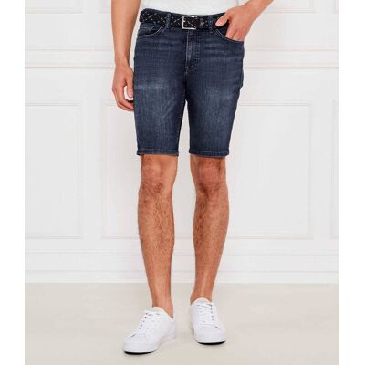 Boss ORANGE Jeansowe szorty Delaware Slim Fit granatowy 36 Boss ORANGE Jeansowe szorty Delaware Slim Fit granatowy 36