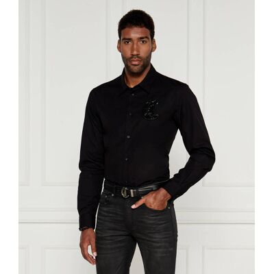 Just Cavalli Koszula Regular Fit czarny 48 Just Cavalli Koszula Regular Fit czarny 48