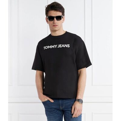 Tommy Jeans T-shirt Oversize fit czarny S Tommy Jeans T-shirt Oversize fit czarny S