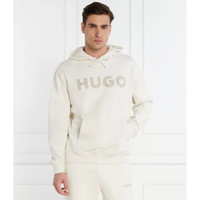 HUGO Bluza Drochood Regular Fit kremowy L HUGO Bluza Drochood Regular Fit kremowy L