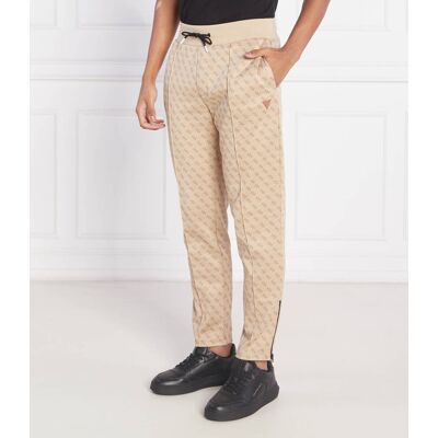 Guess ACTIVE Spodnie dresowe KORBIN Regular Fit beżowy M Guess ACTIVE Spodnie dresowe KORBIN Regular Fit beżowy M
