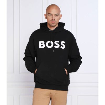 Boss BLACK Bluza Sullivan 08 Oversize fit czarny XL Boss BLACK Bluza Sullivan 08 Oversize fit czarny XL