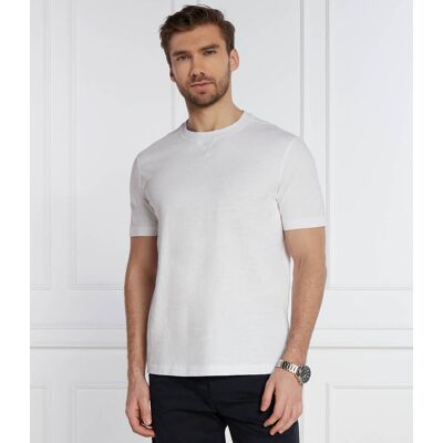 Boss ORANGE T-shirt Te_Slub Regular Fit biały S Boss ORANGE T-shirt Te_Slub Regular Fit biały S