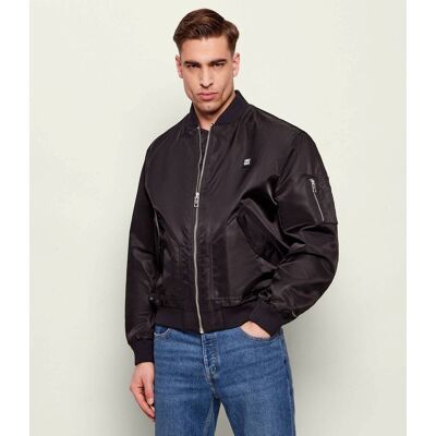 HUGO Kurtka bomber Badam2611 Regular Fit czarny XXL HUGO Kurtka bomber Badam2611 Regular Fit czarny XXL